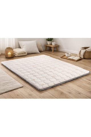 Cotton 5cm Sünger Şilte 180x200 Ped Yatak Şiltesi Pedi Topper Katlanabilir Katlanır