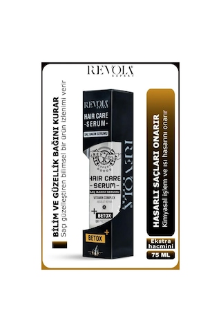 Revola Expert E Vitaminli Tam Onarıcı Saç Bakım Serumu 75 Ml Betox Botox Etkili