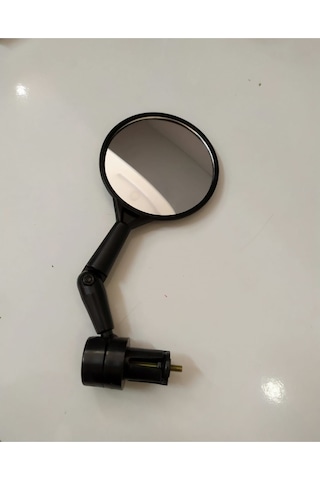 Xbyc 4012 Gidon Bağlantılı Ayna Geniş Açılı Vidalı Yuvarlak Bisiklet Ayarlanabilir Ayna