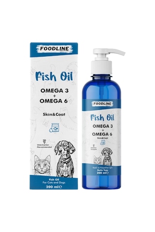 Foodline Fish Oil 200 Ml Omega 3&6 İçerikli
