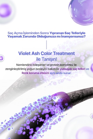 Sarı-küllü Saçlara Özel Renk Koruyucu Bakım Kremi Kundal Ash Colortreatment 150ml Jasmine Wood 15010109