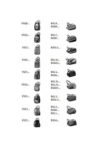 Profilo Süpürge Toz Torbası G Tipi 1 Pakette 5 Adet