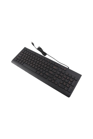 Dianziye 108 Tuşlu Usb Kablolu Sessiz Çin Klavyesi - Dayanıklı Yazı, Hızlı Tepki, Ev/ofis Kullanıma Uygun