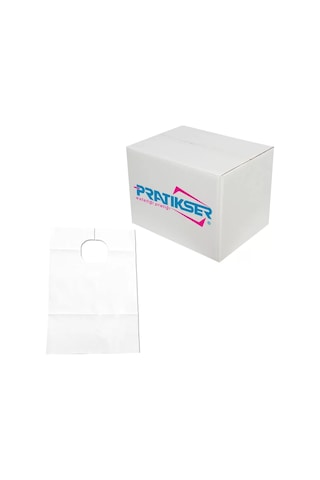 Pratikser Tek Kullanımlık Önlük Boyundan Bağcıklı - 100x140 cm - 25Ad/Rulo - Koli