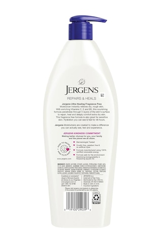 Jergens Yoğun Nemlendirici Parfümsüz El Ve Vücut Losyonu 621ml