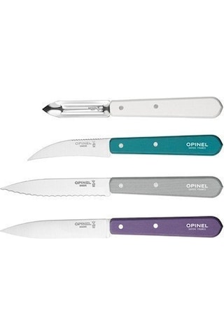 Opinel 4 Lu Renkli Kamp Bıçak Seti (001939) Çok Renkli