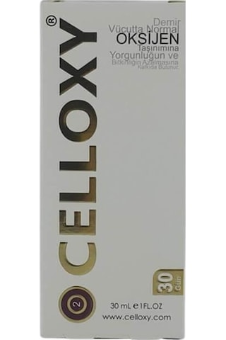Celloxy Oksijen Damla 30 Ml