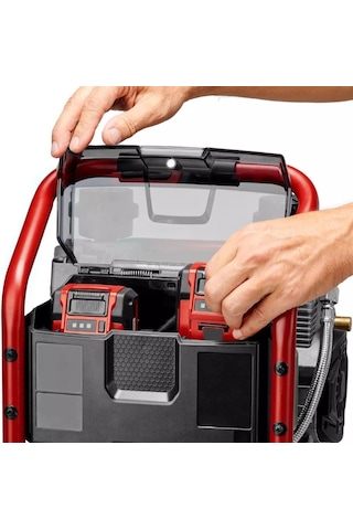 Einhell Silenzzo 36/210 Akülü Kompresör 4x4 Amper 4020380