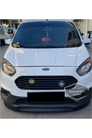 Ford Courier 2014-2023 Uyumlu Üniversal Astra H Lip Esnek Ön Lip 2 Parça Tampon Altı Dil Karlık Ön Ek 00 Şüscaroto Aksesuar