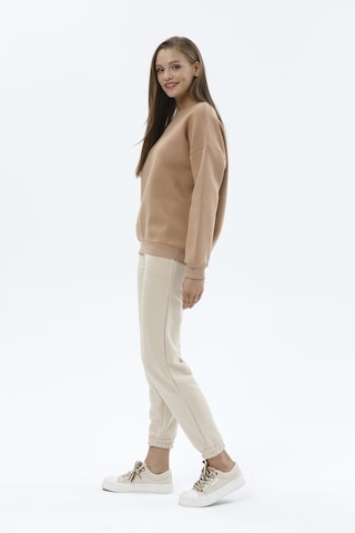 First Company Kadın Sweatshirt 2424bs130836 Kahve