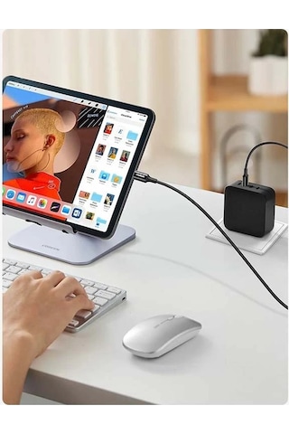 Ugreen Usb-c 100w 5a Qc Pd Hızlı Şarj Kablosu, 2 Metre, Siyah, 80372 -