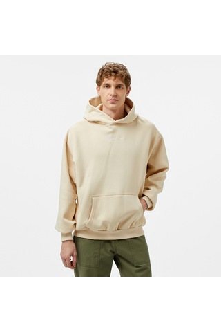 Karl Kani Small Signature Essential Os Erkek Krem Hoodie Düz Km-hd021-023 5695474