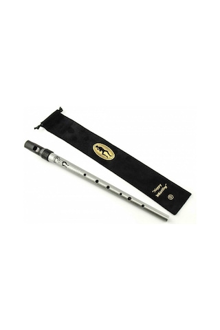 Clarke Sweetone Gümüş Gri, Kılıflı İrlanda Flütü -tinwhistle D