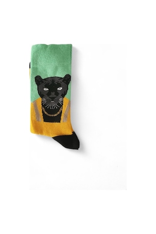 Hedea Puma Şıklığı Çorap Çok Renkli