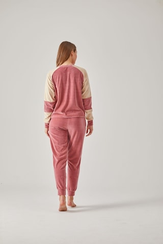 Pamuk 24123 Parçalı Kadife Kadın Pijama Takımı 001