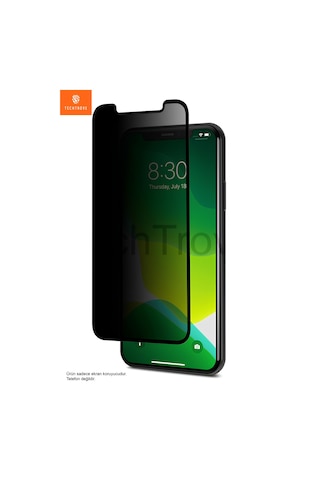 Vivo Y16 Uyumlu Kırılmaz Hayalet Ekran 5d Privacy Cam Ekran Koruyucu