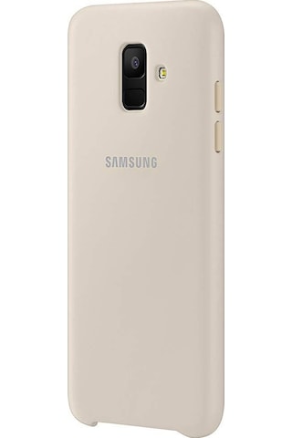 Galaxy A6 2018 İle Uyumlu Çift Katmanlı Arka Kapak Altın Ef-pa600cfegww Gold