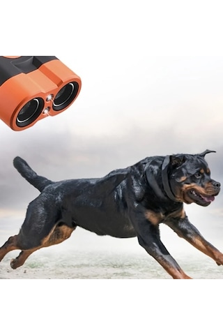 Willowhaven 1 Adet Led Fenerli Çift Çekirdek Yüksek Güçlü Ultrasonik Köpek Kovucu Usb Şarj Edilebilir Taşınabilir Evcil Hayvan Eğitim Aleti Dış Mekan Kullanımı İçin