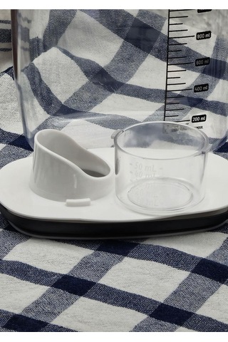 Plastik Erzak Kabı - Kilitli Kapaklı Erzak Kutusu - 2100 Ml