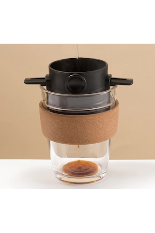 Potu Pour Over Katlanır Kamp Filtre Kahve Demleme Potu Çok Renkli