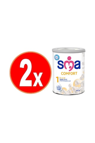 Sma Comfort 1 Bebek Devam Sütü 400 G 2 Adet