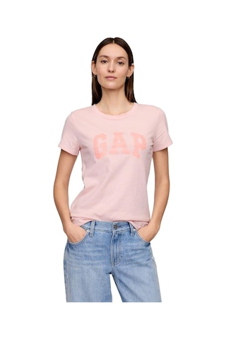 Gap V-ss Logo Classic Tee T-shirt - 729555-10197 Pudra