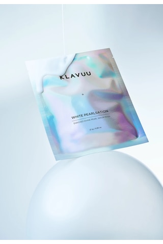 Klavuu White Pearlsation Enriched Divine Pearl Serum Mask - İnci Özlü Aydınlatıcı, Nemlendirici Ve Kırışıklık Karşıtı Kağıt Yüz Maskesi