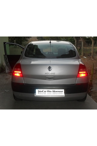 Renault Megane 2 Sedan Kasa Bagaj Üstü Spoiler Piano Black