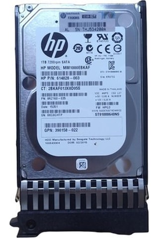 Hp 626162-001 Hp 1 Tb 3g 7,2k Rpm 2,5 Sata Mdl Mm1000ebkaf