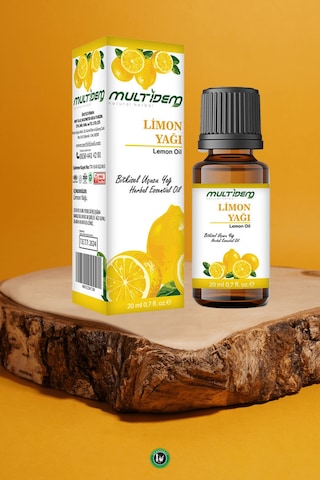 Multidem Limon Uçucu Bitkisel Yağı 20 ML