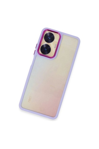 Realme C55 Kılıf Dora Kapak - Lila