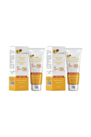 Tr Bakım Kremi Spf Ve 50 Çocuk Etkili Koruma Uvb Uva 50 Ml 2 Paketi