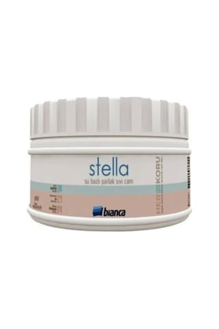 Stella Su Bazlı Sıvı Cam 0.25 Lt Şeffaf Ipek Mat