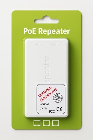 Ezcool Ez-102jl 1 Giriş 2 Çıkış Poe Repeater Çoklayıcı