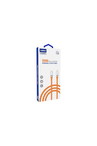 Sunix SC-67 20w Usb-c Lightning Şarj Ve Data Kablosu - Turuncu