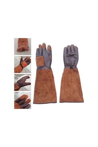 Trendooze Homyl Uzun Bahçe Eldiveni, Gül Budama Eldiveni Kadın Erkek Çiftlik Kullanımı