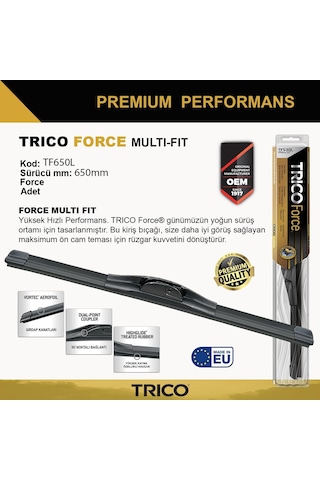 Trico Force Multıfıt Tek Silecek 650mm