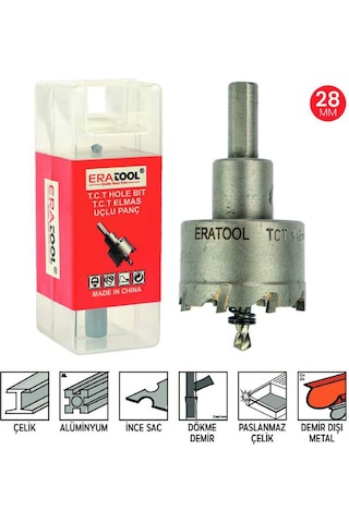 Tct 28mm Elmas Panç Era55847 Eratool