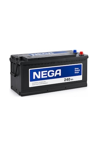 Nega 240 Ah 12v Konvansiyonel Araç Aküsü
