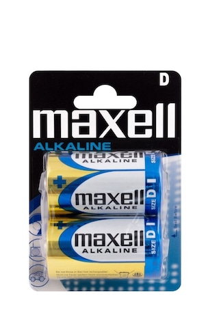 Maxell Lr20 Alkalin Pil 2 Adet Boyut- D