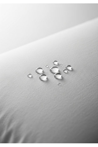 6 Adet Sıvı Geçirmez Microfiber Yastık Alezi Seti - Su Geçirmez Yastık Koruyucu 50x70 Cm Beyaz