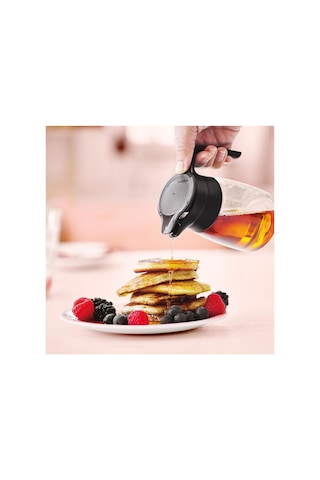 Royal Sosluk 350 Ml Siyah Sos Kabı Sızdırmaz Şeffaf