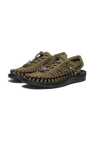 Keen Uneek Erkek Sandalet 1023381 1058 Dark Olıve/black Koyu Haki - Siyah