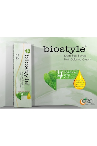 Biostyle Bitki Özlü Argan Ve Keratin 7.43 Tarçın Bakır 5 Adet 60 Ml Saç Boyası +5 Adet 90 Ml Oksidan
