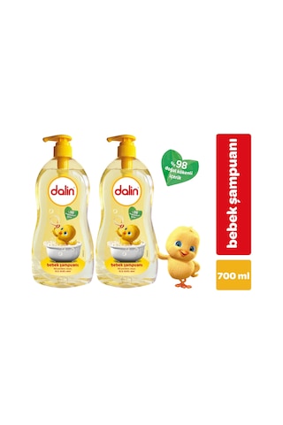 Dalin Bebek Şampuanı Klasik 700ML Pompalı (2 Li Set)