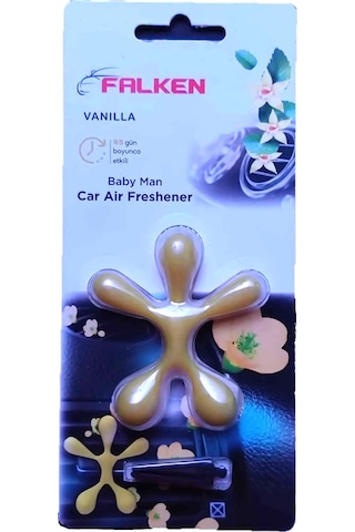 Vanilya İnsan Şeklinde Koku Araba Oto Kokusu Ayna Kokusu Vanilla Koku Klima Havalandırma Kokusu