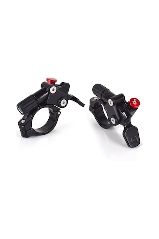 Gajeena Mountain Bike Fork Yedek Parçası: Universal Alüminyum Korumalı Kilitleme Anahtarı + Tel, Şok Emici, Kolay Kurulum, Bisiklet Aksesuarı Model B