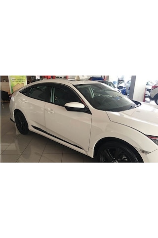 Honda Civic Fc5-Fk7 Kapı Çıtası Parlak Siyah Piano Black