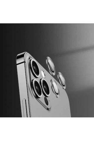 Apple Uyumlu iPhone 14 Zore Cl-07 Kamera Lens Koruyucu Mor