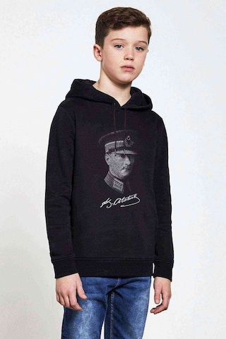 Mustafa Kemal Atatürk Asker Typografi Baskılı Unisex Çocuk Sweat (528694393)